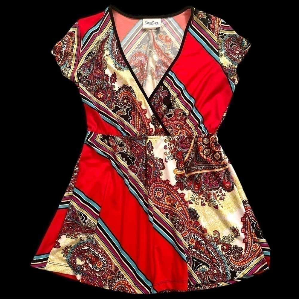 DREAM Dance multi colored top